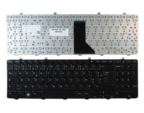 clavier dell inspiron 1564-2000 series nsk-dr0sq