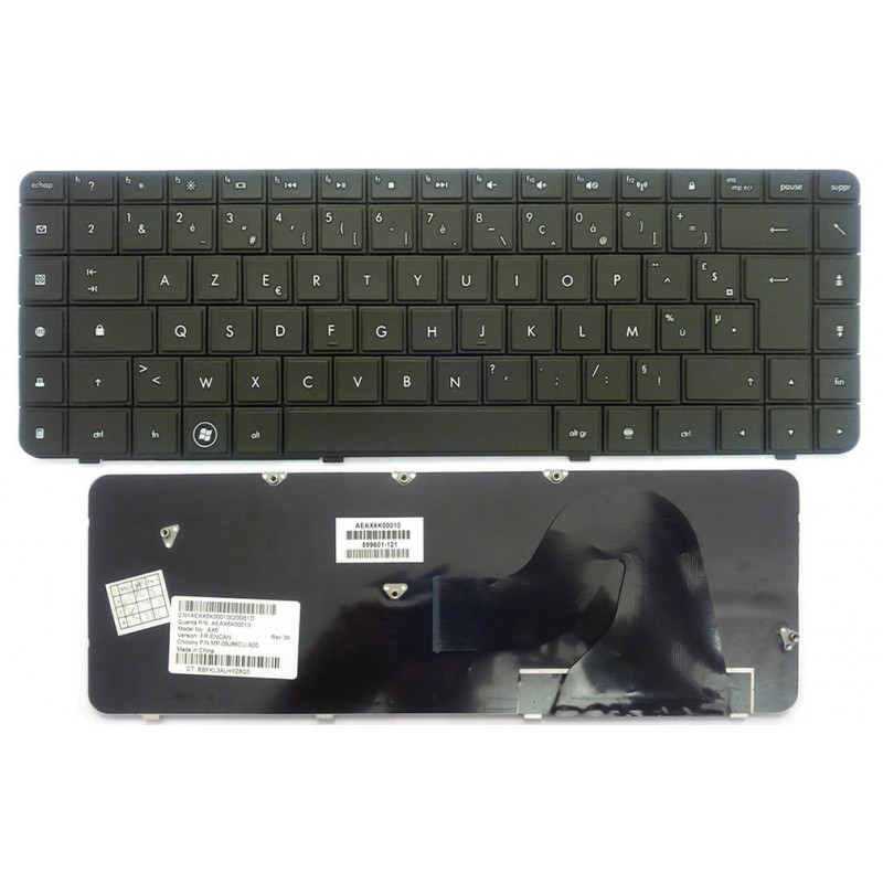 clavier azerty compaq presario cq62 cq56