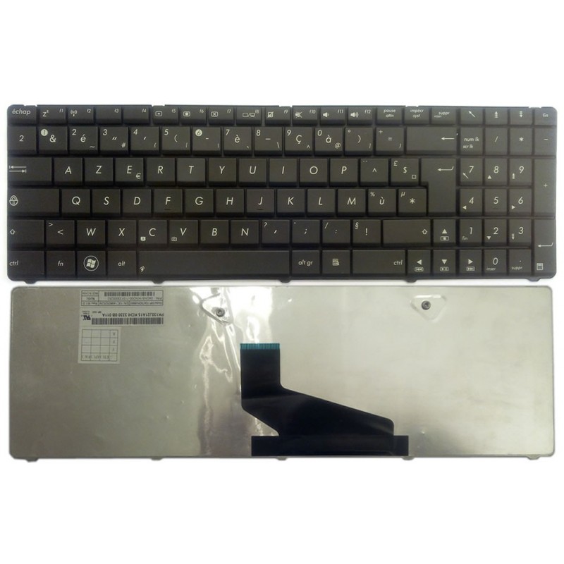 azerty clavier pour pc portable asus k53 k73 x54