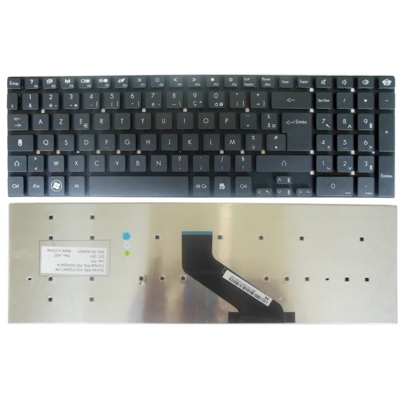 clavier pc portable packard bell easynote TS TV LS