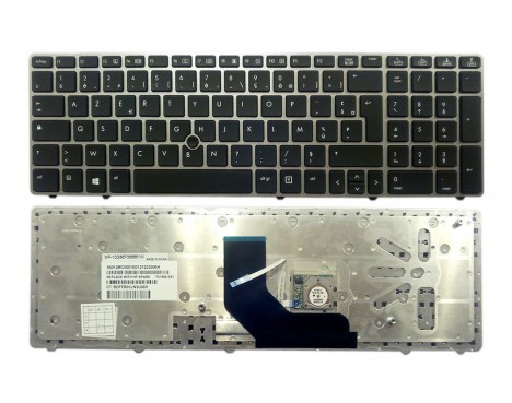 clavier hp elitebook 8560p 8560b 8570p