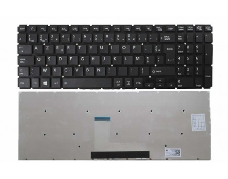 clavier toshiba satellite p55w l50-c p50-c