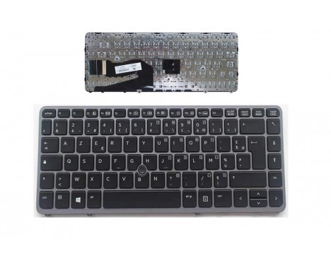 clavier azerty hp elitebook 840g1 840g2 850g1 740g1