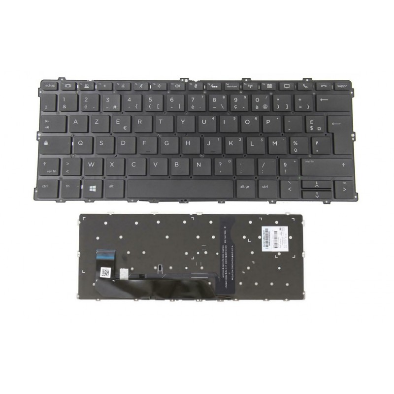 clavier azerty hp elitebook x360 1030g2 g3