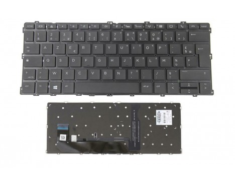 clavier azerty hp elitebook x360 1030g2 g3