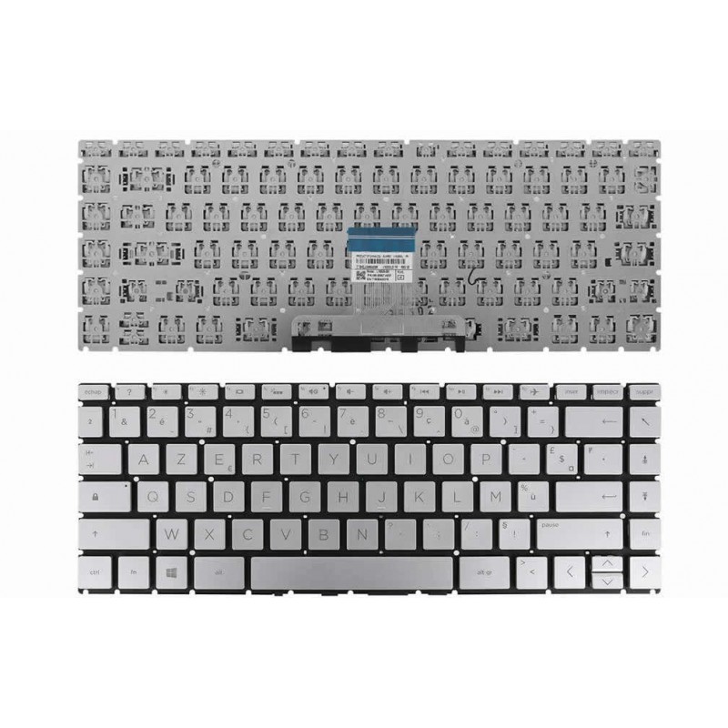 azerty clavier pour pc portable hp pavilion x360 14-d 14-ce