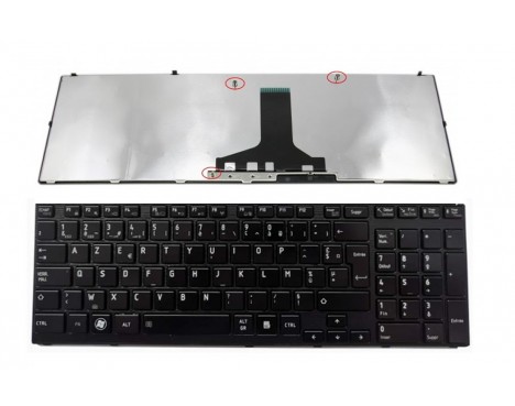 clavier pour toshiba satellite p750 series mp-10n86e066981