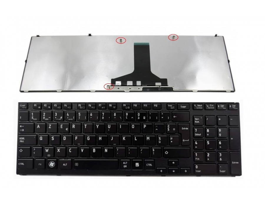 clavier pour toshiba satellite p755 series pk130iu2b28