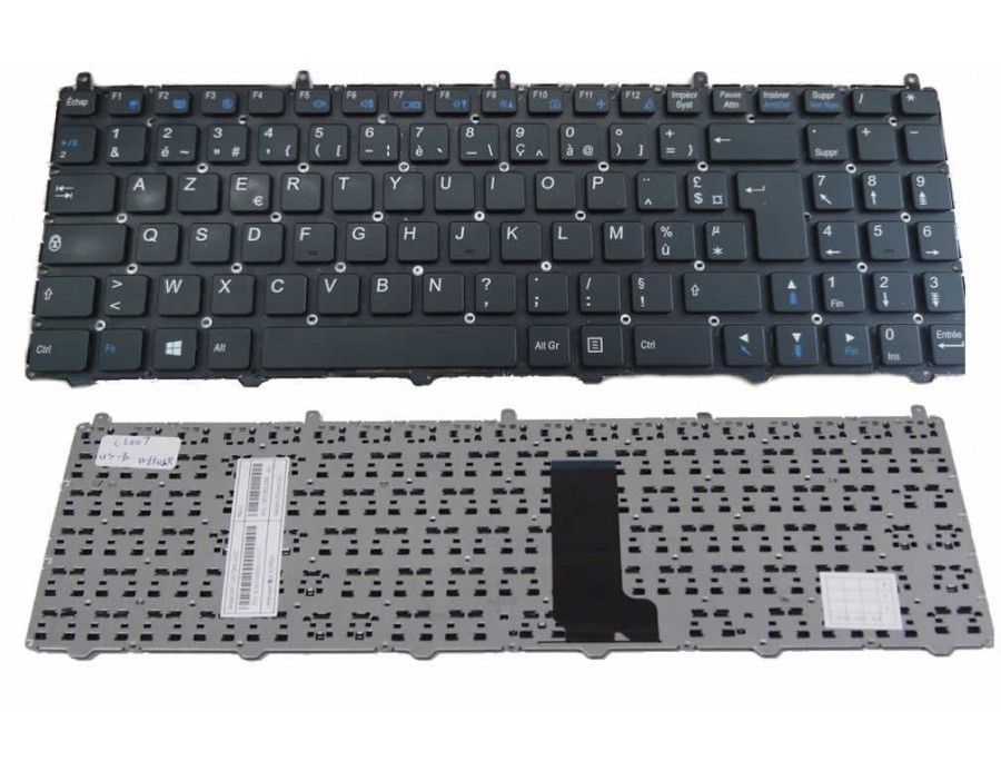 clavier FR pour CLEVO w651dd series mp-12n76f0-430s clavier FR pour CLEVO w651dd series mp-12n76f0-430s
