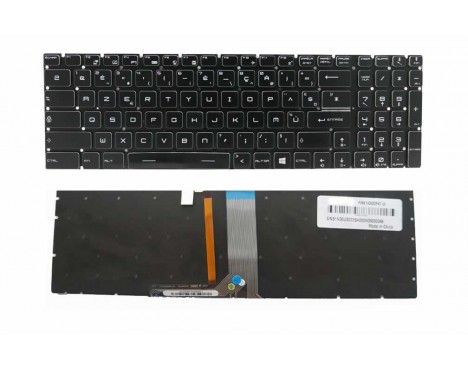 clavier azerty pc portable msi GT62 GP72 Gs72