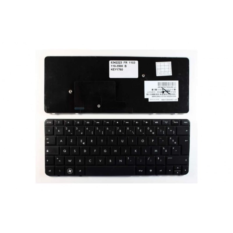 clavier pour hp mini 210-3000 series mp-09k86tq-886