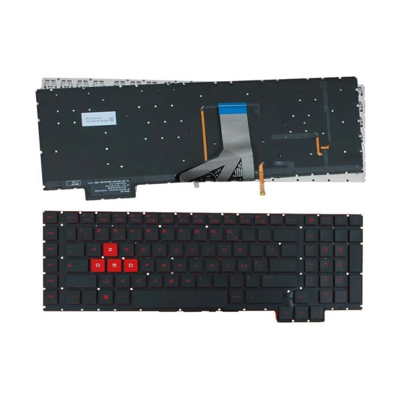 clavier azerty pour hp omen 17-an 17t-an