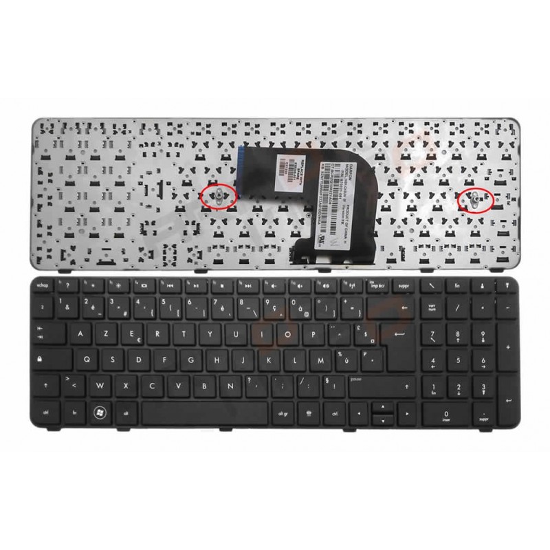 clavier pc portable hp pavilion dv6-7000 dv6-7100