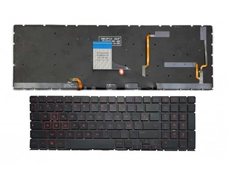 azerty Clavier pour HP omen 15-dc0010nr series DFE3gg3DKAOIT