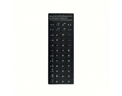 Autocollants stickers pour Clavier Espagnol
