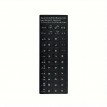 Autocollants stickers pour Clavier qwerty Espagnol Autocollants stickers pour Clavier qwerty Espagnol