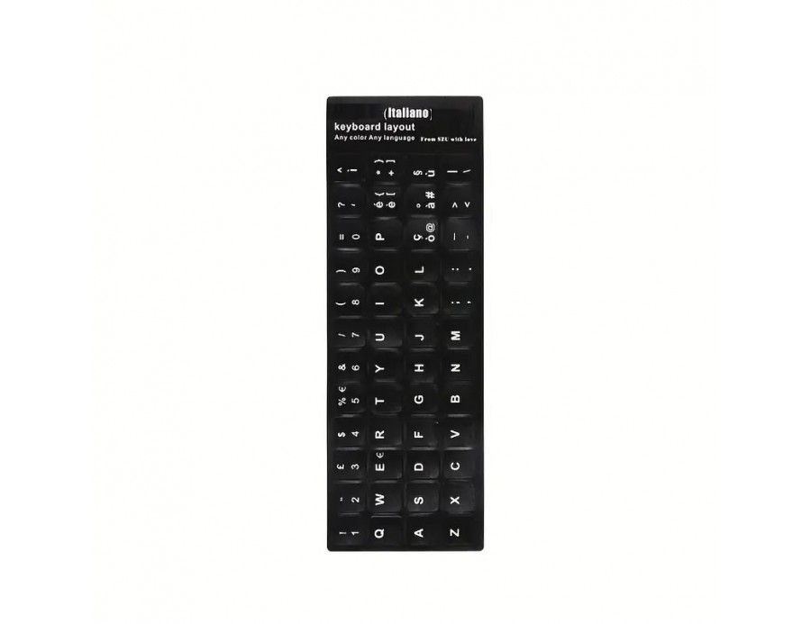 qwerty autocollants pour ordinateur clavier Italien qwerty autocollants pour ordinateur clavier Italien