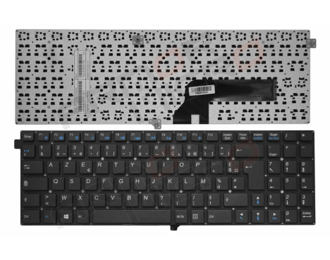 clavier ordinateur portable Clevo W550 W550S W550E