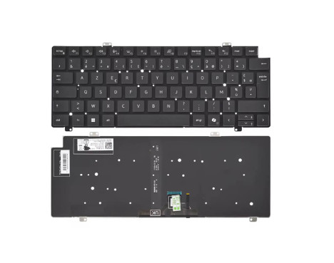 Clavier Azerty rétroéclairé pour PC Portable DELL Latitude 13-7300 7320 5330