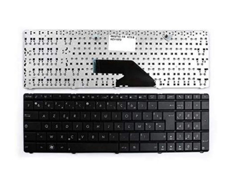 clavier azerty pour PC Portable asus K75WM 0KNB0-6241