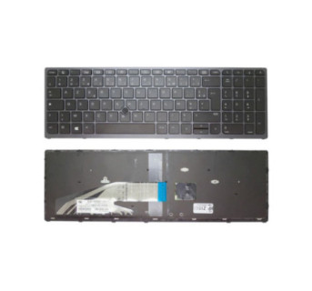 clavier azerty retroeclaire hp zbook 15 g3 g4 17 g3 848311-051