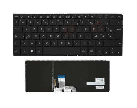Clavier pour PC Portable ASUS ZenBook UX410U UX310U retroeclaire