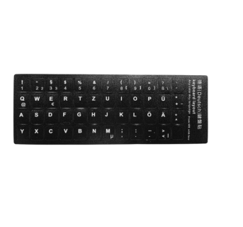 Touches Autocollantes Clavier QWERTZ