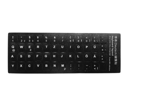 Touches Autocollantes Clavier QWERTZ