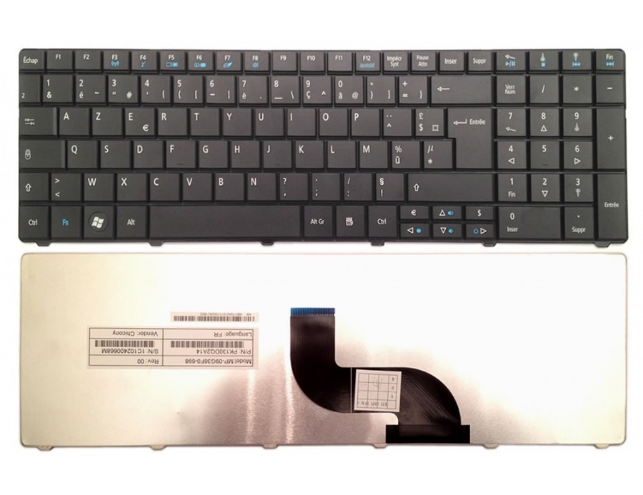 clavier acer aspire e1-571 series 9z.n3m82d0t11d clavier acer aspire e1-571 series 9z.n3m82d0t11d